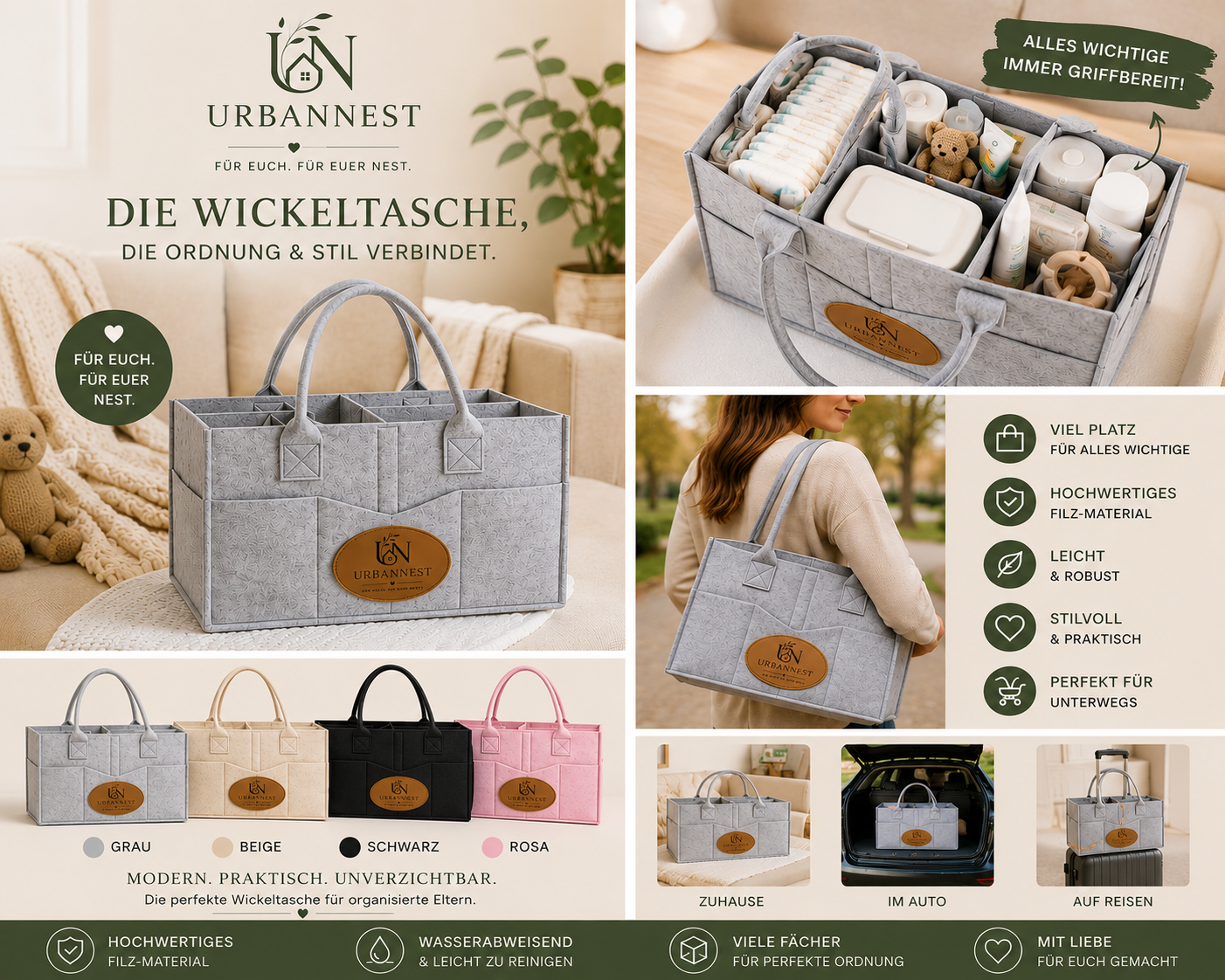 UrbanNest™  – Euer Nest für unterwegs